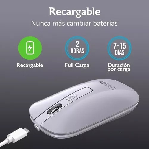 WIRELESS MOUSE USB RECARGABLE4
