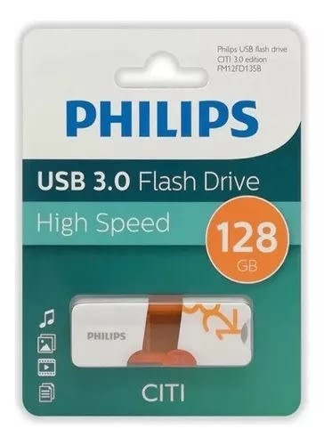 PHILIPS USB 3.0 FLASH DRIVE 128GB SUPER SPEED CITI 0
