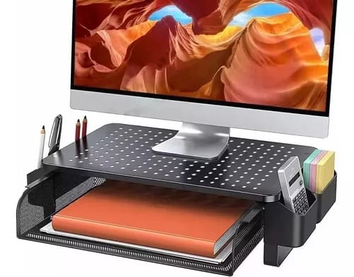 BASE MONITOR SOPORTE NIVELES METALICA PARA NOTEBOOK PC IMPRESORA2