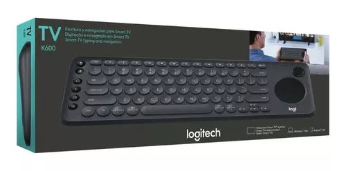 LOGITECH TECLADO DE TV TOUCHPAD Y MANDO DE DIRECCIONES4