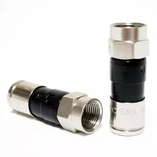 CONECTOR TV COAXIAL RG6 COMPRESION PREMIUM2