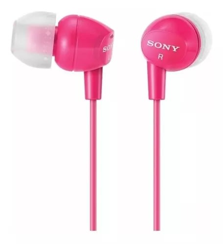 STEREO HEADPHONES SONY MDR-EX15LP PINK 0