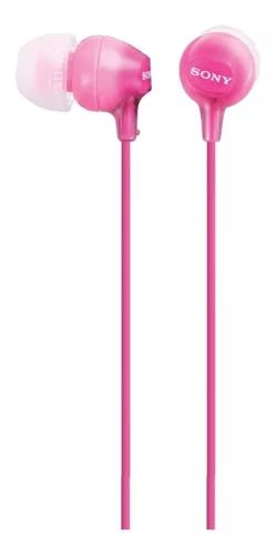 STEREO HEADPHONES SONY MDR-EX15LP PINK2