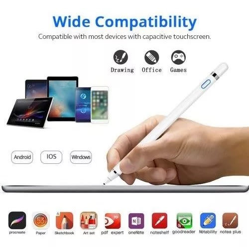 STYLUS PEN SUPERFINE NIB ACTIVE CAPACITIVE WHITE6