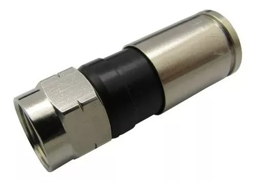 CONECTOR TV COAXIAL RG6 COMPRESION PREMIUM 0