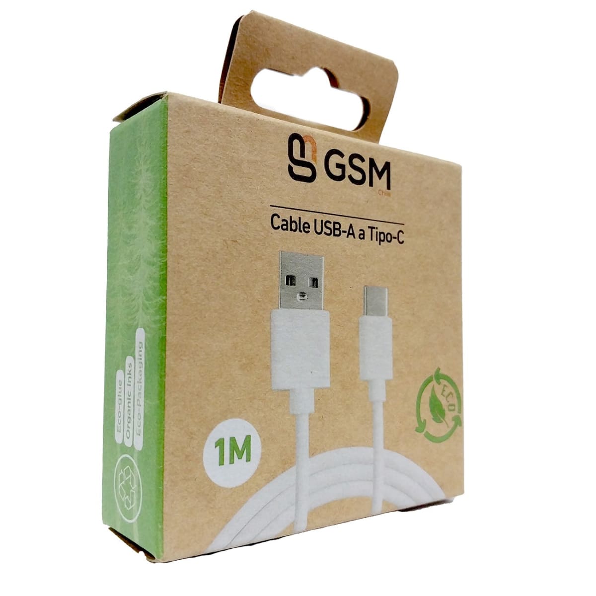 GSM CABLE USB-A a TIPO-C 1M DC-014C 2.0A2