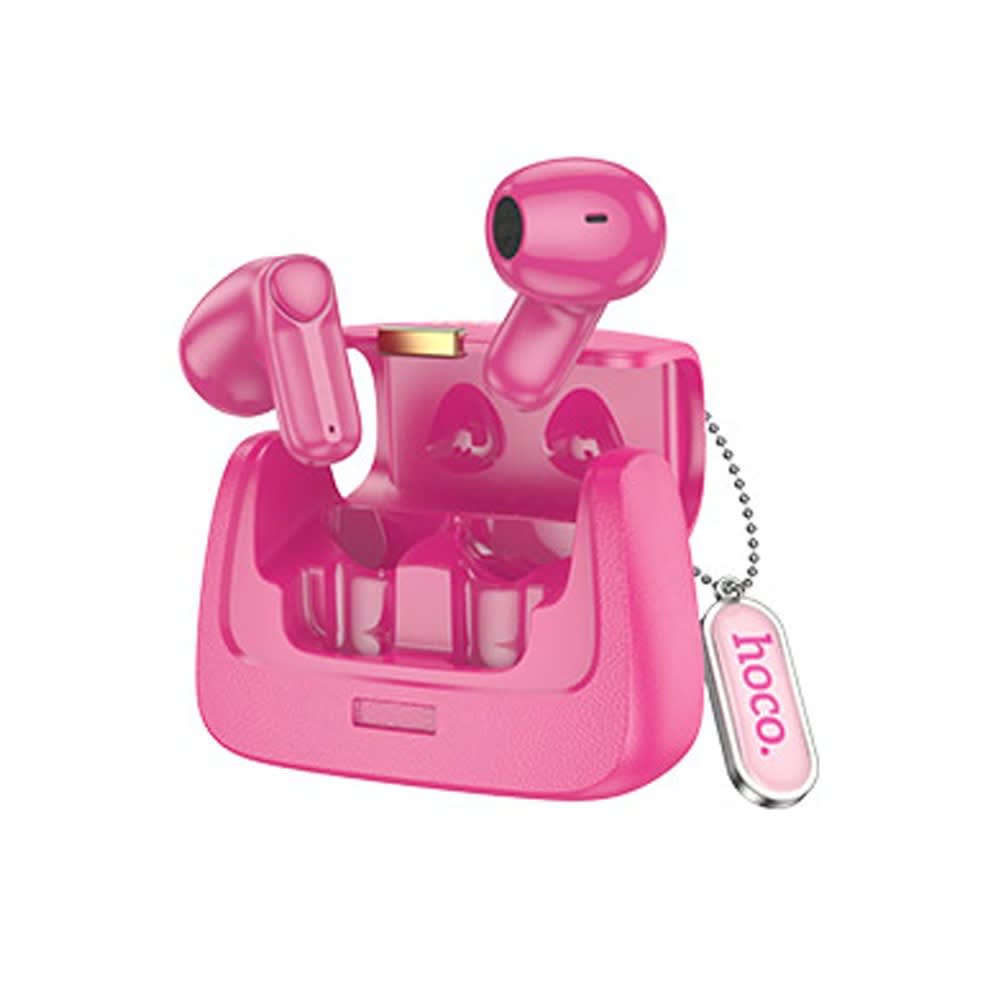 HOCO HANDBAG BT HEADSET WITH METAL LANYARD DES35 ROSADO 0