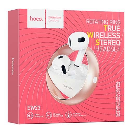 HOCO WIRELESS HEADSET  EW23 TRUE  STEREO ROSE GOLD2