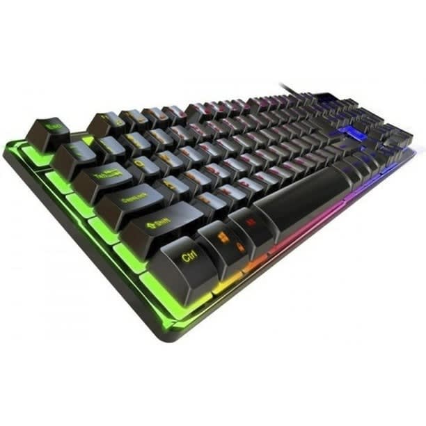 Teclado Gamer Wired Genius Scorpion K8 GX, RGB, Semi-Mecánico, Español2