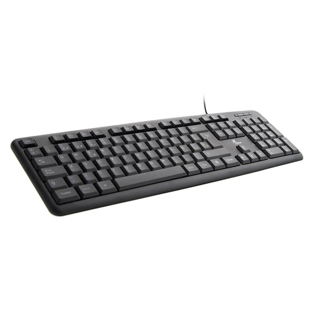 TECLADO EN ESPAÑOL XTECH XTKO92S USB 0