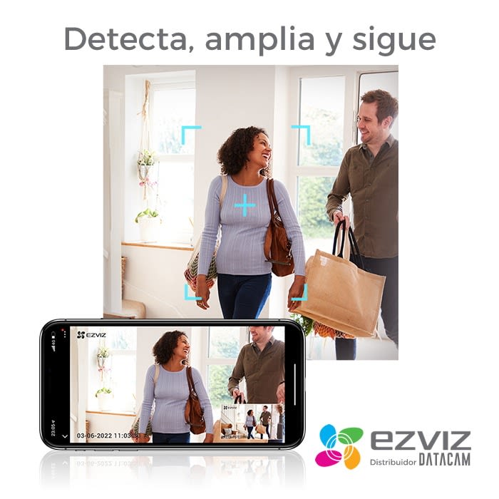 Cámara Wifi Ezviz CS-H6C-R105-1L2WF (2.0MP, H6C, HUMAN TRACKING)4