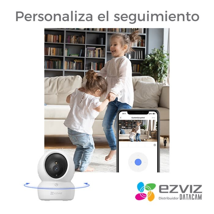 Cámara Wifi Ezviz CS-H6C-R105-1L2WF (2.0MP, H6C, HUMAN TRACKING)3