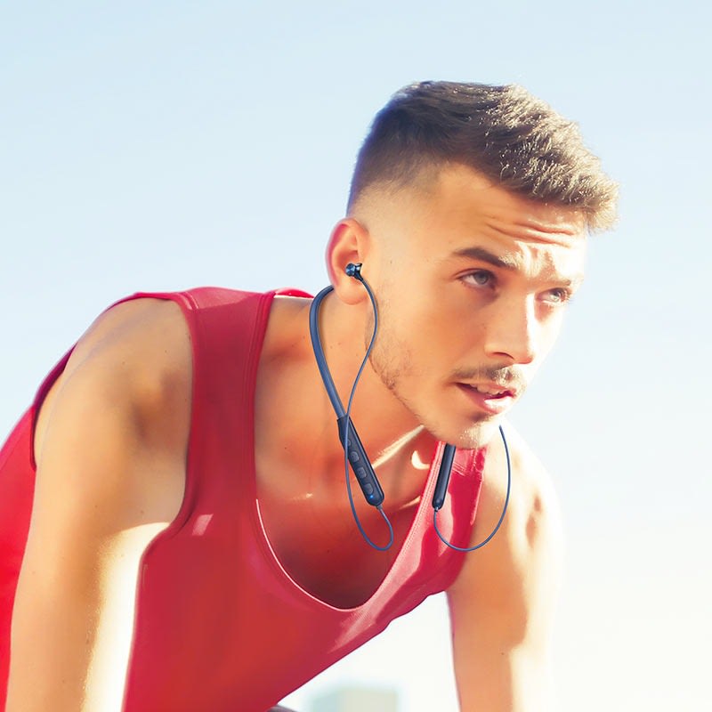 EASY TO USE SPORTS WIRELESS EARPHONES ES64 HOCO 30HRS2