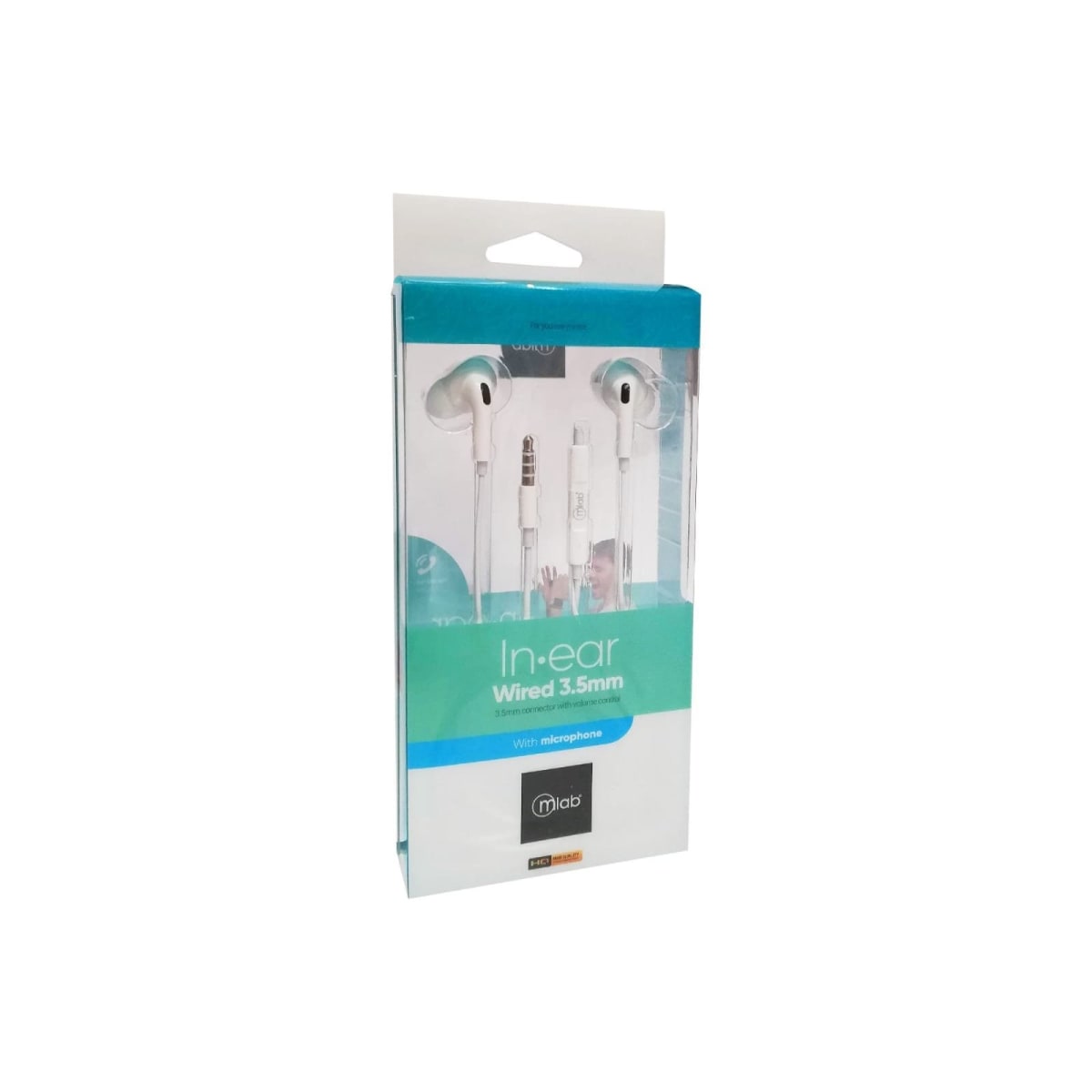 MLAB AUDIFONO MANOS LIBRES  CONTROL DE VOLUMEN 3.5MM3