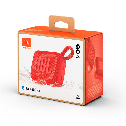 JBL PORTABLE BLUETOOTH SPEAKER GO4 RED 0