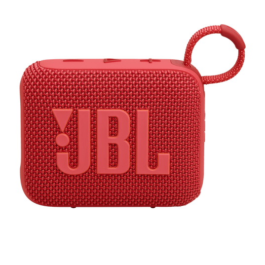 JBL PORTABLE BLUETOOTH SPEAKER GO4 RED2