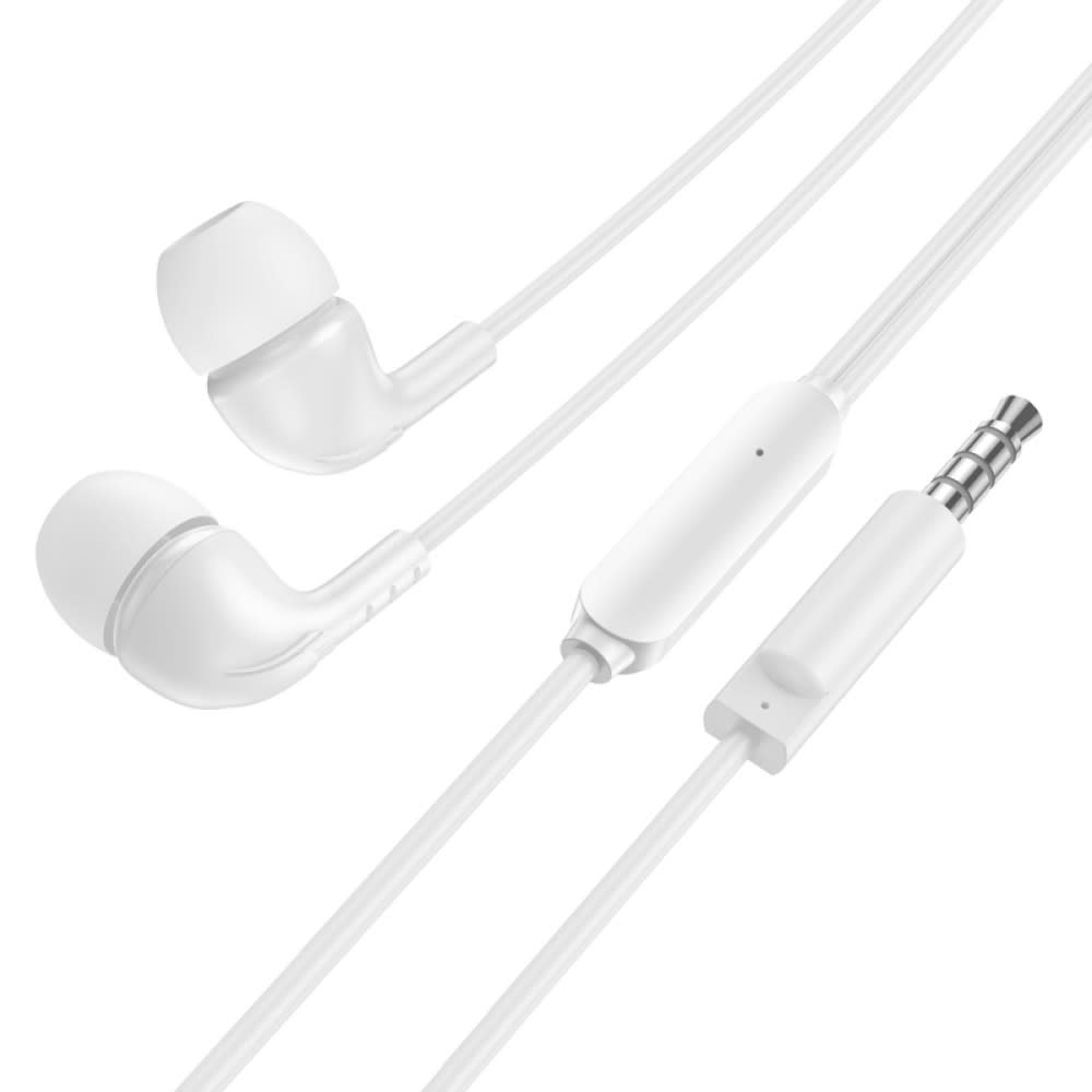 Audifonos Manos Libre Borofone BM83 Craft Blanco 0