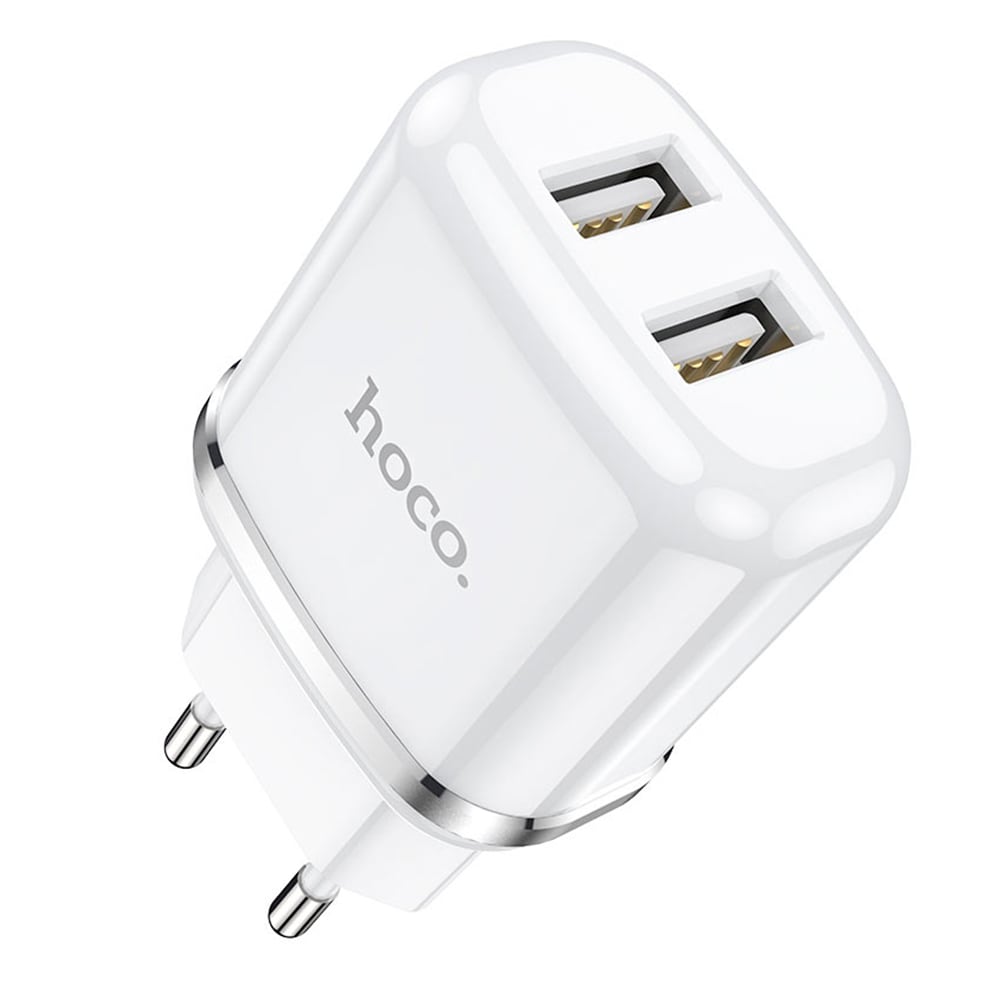 Dual ports safety USB-LIGHTNING N4-2.4A Hoco2