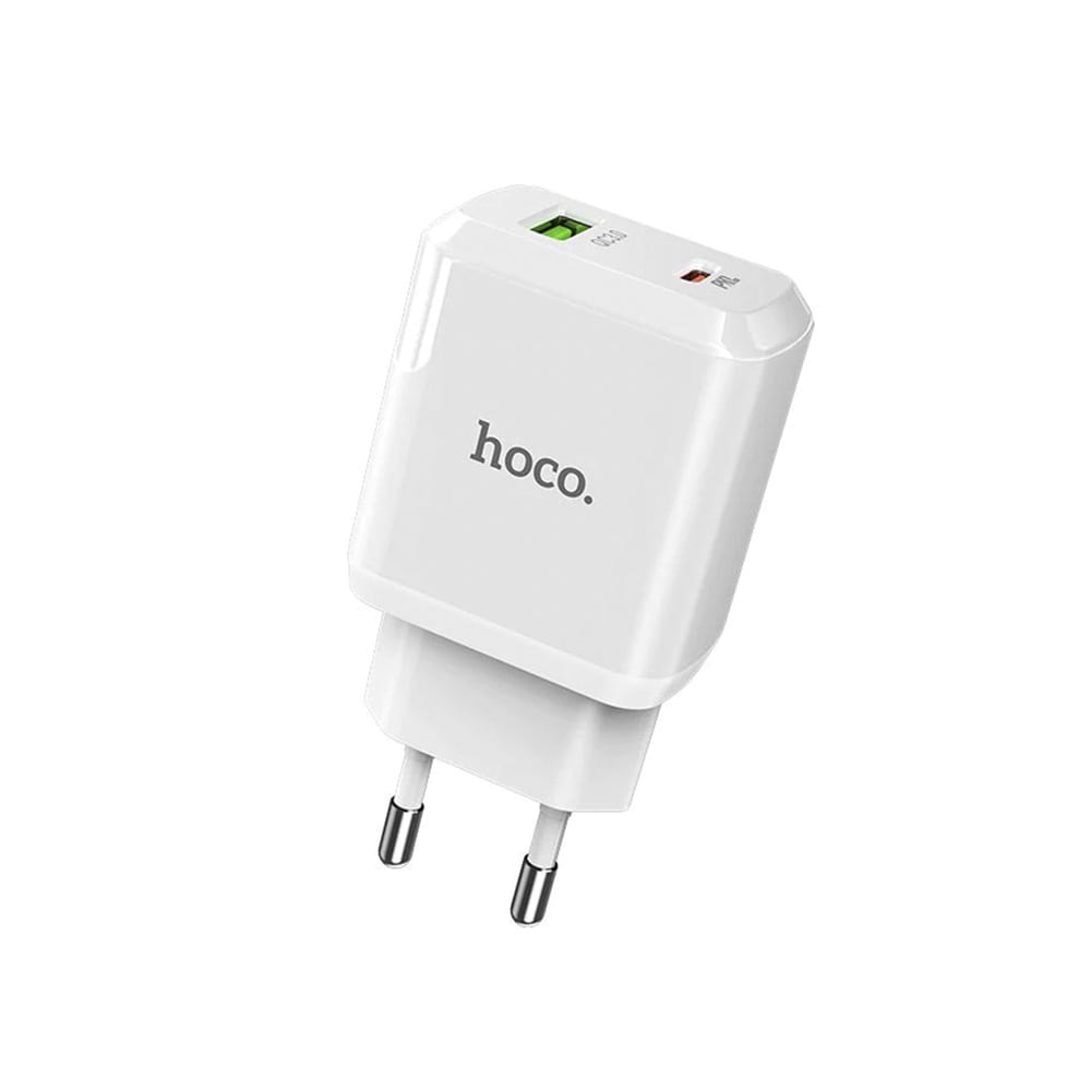 HOCO CHARGER SUPER FAST SET TYPE-C TO TYPE-C 20W 3A DUAL PORT N5 2