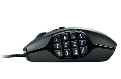 Mouse Gaming MMO Logitech G600, 20 Botones, RGB LIGHTSYNC, Botón G-ALT3