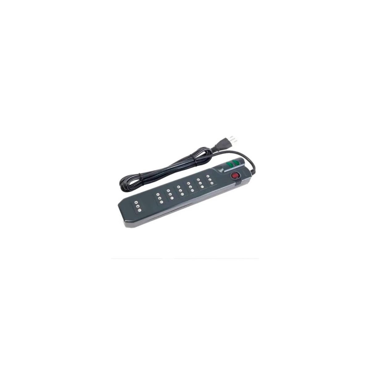 ALARGADOR PROTECTOR ELÉCTRICO Microlab 1400Joules 7-ENCHUFES 2.1MTS.3