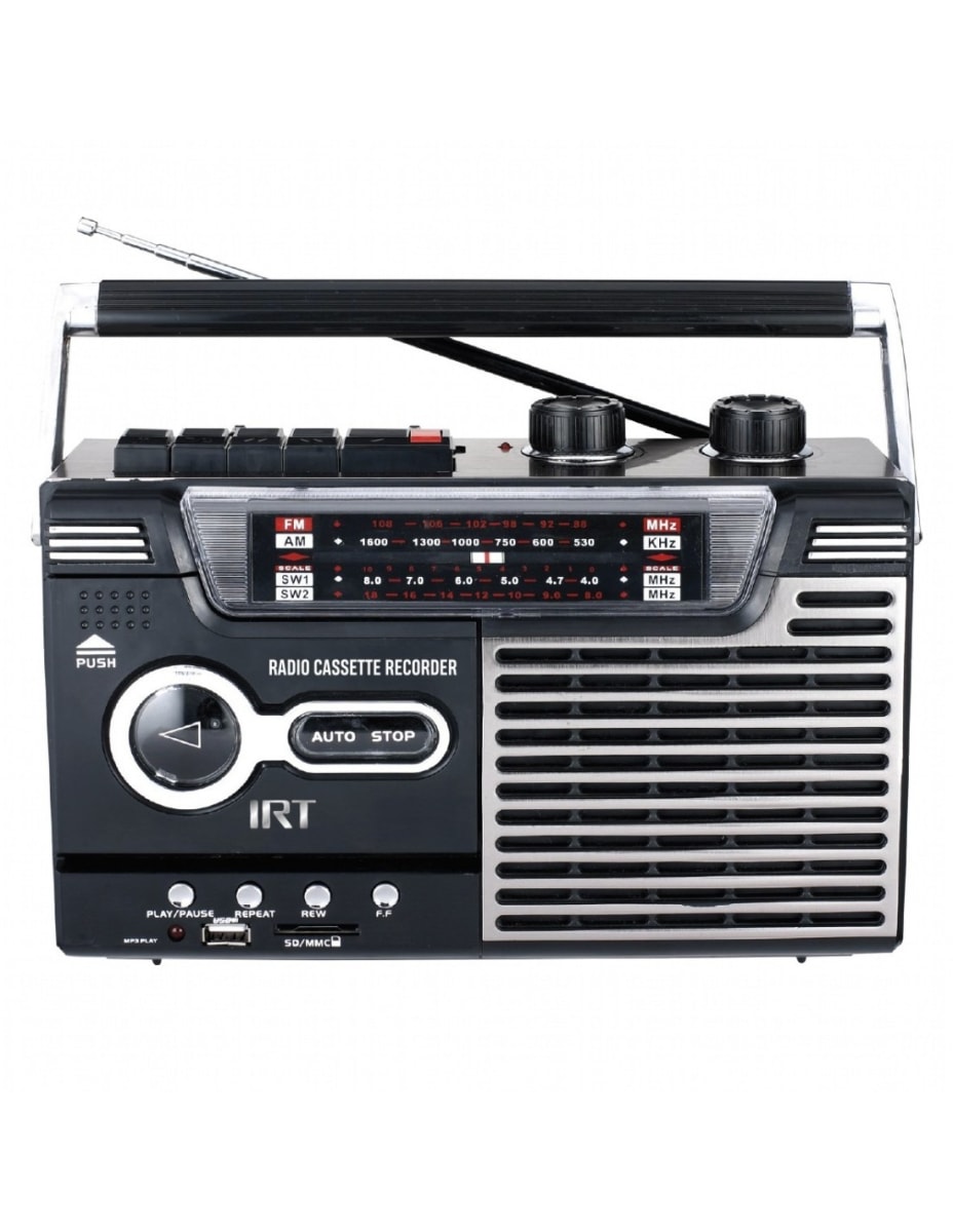 RADIO CASSETTE IRT BT/USB/SD 8W 0