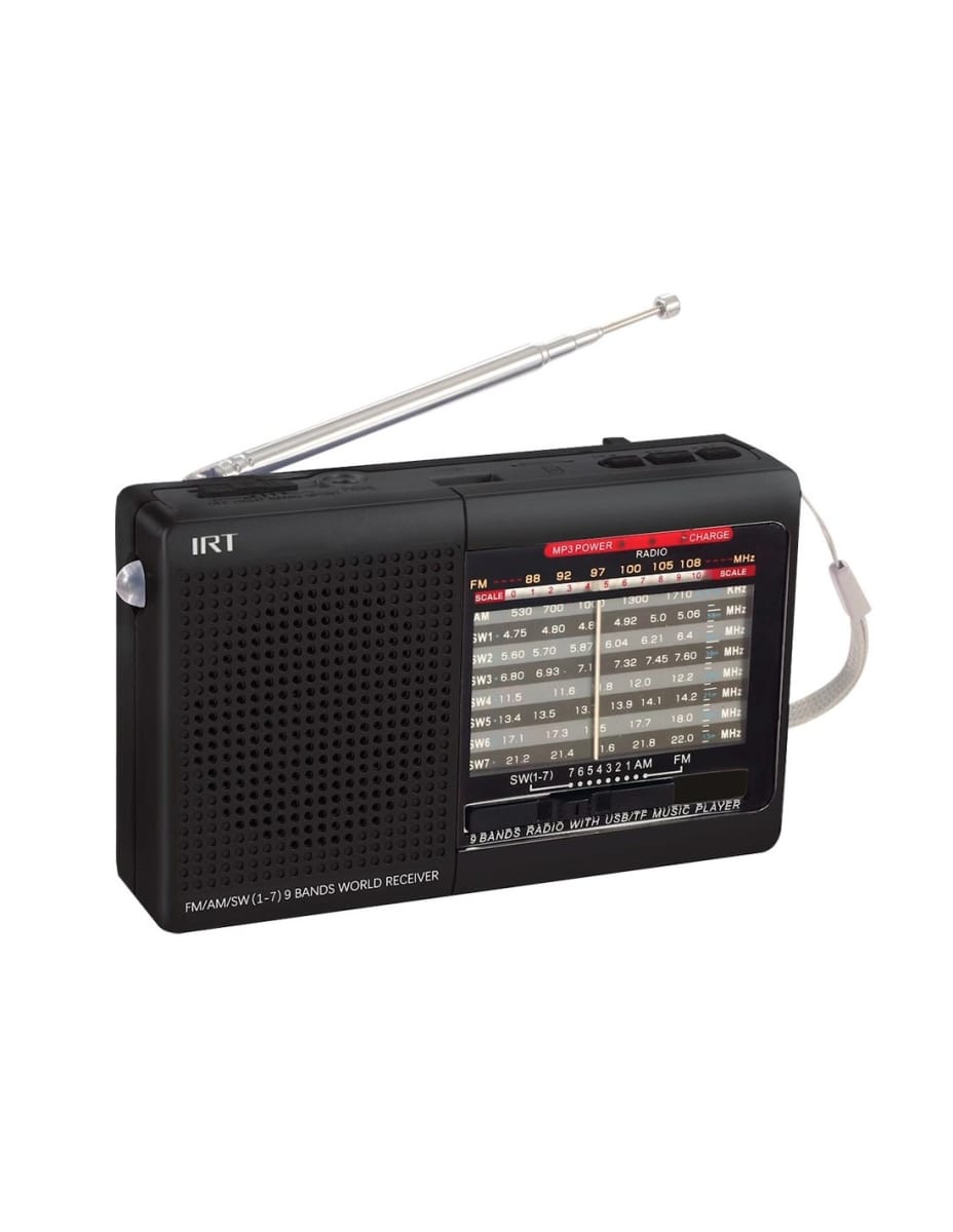 RADIO PORTATIL AM/FM 7SW-USB/MSD IRT 0