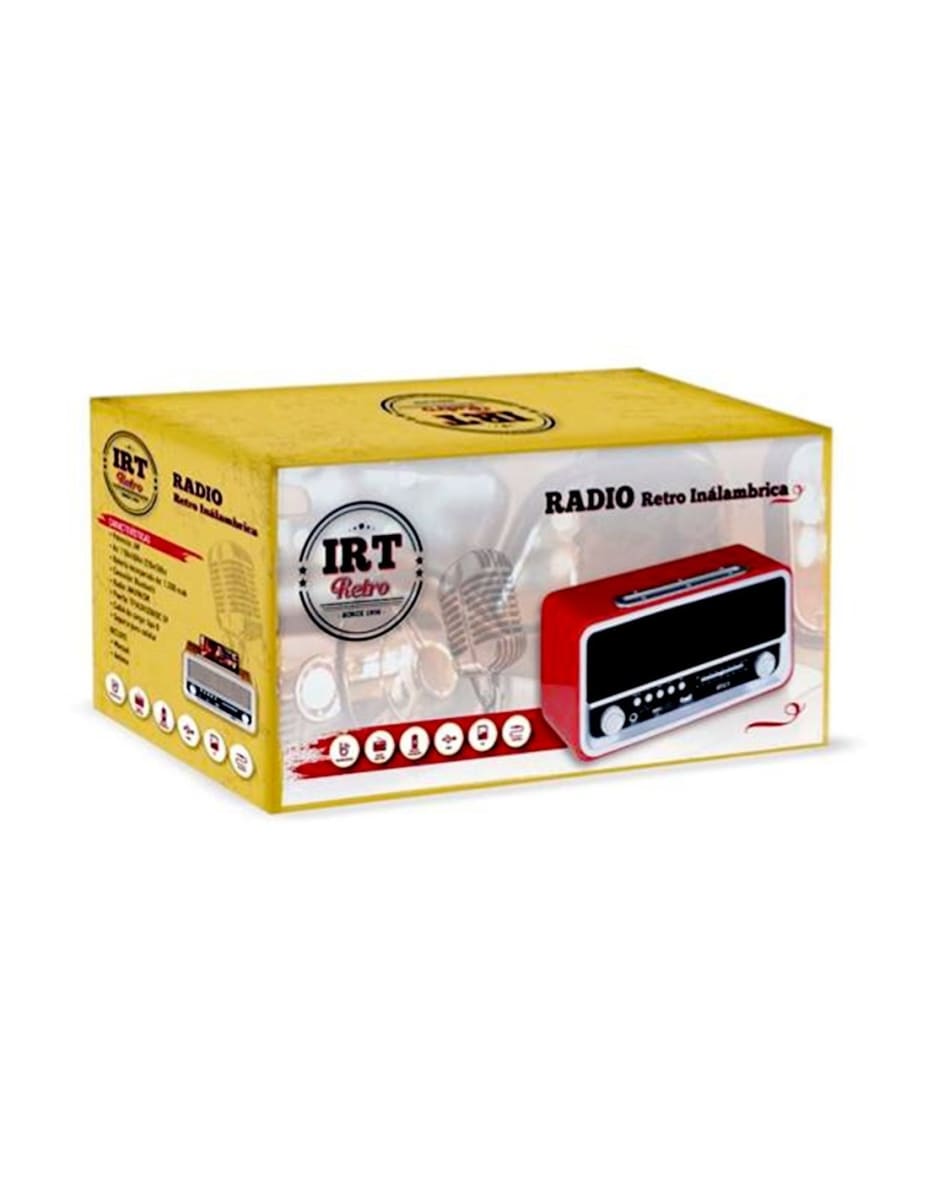 RADIO RETRO INALAMBRICA IRT RETRO SICE 19562