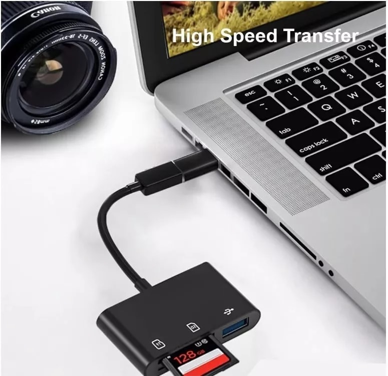 ADAPTADOR TIPO C a USB + SD/MicroSD2