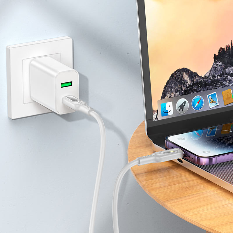 SMART POWER OFF CHARGING DATA CABLE U120 HOCO 27W3