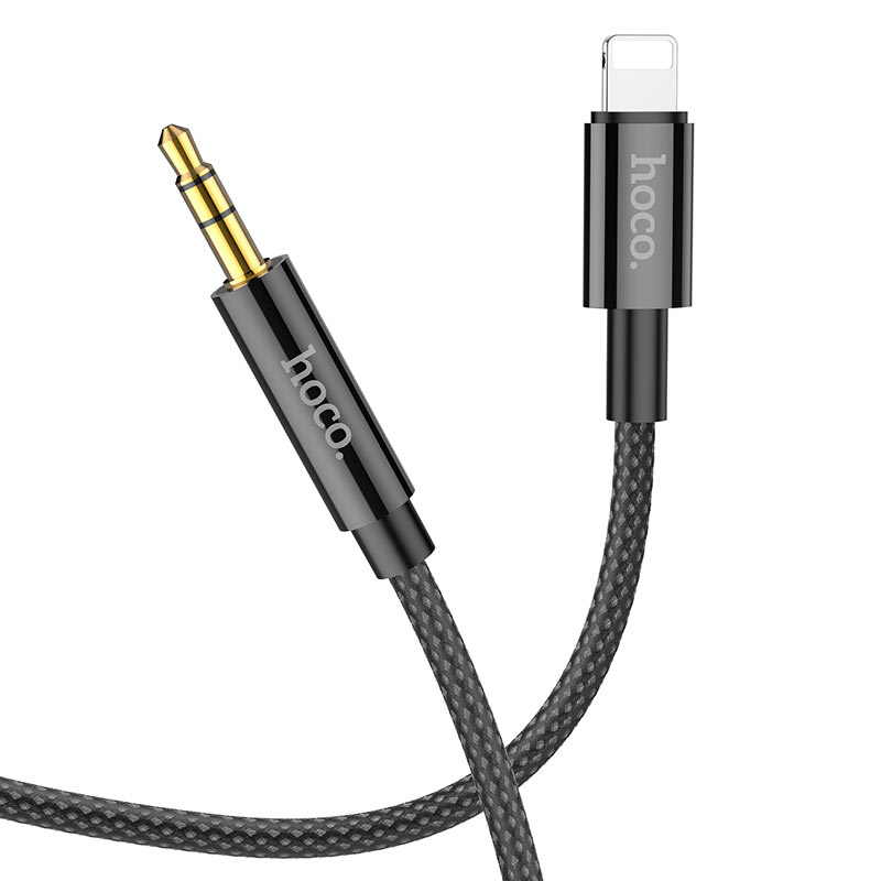 AUDIO CONVERSION CABLE JACK AUDIO 3.5 A IPHONE HOCO UPA19 1M 0