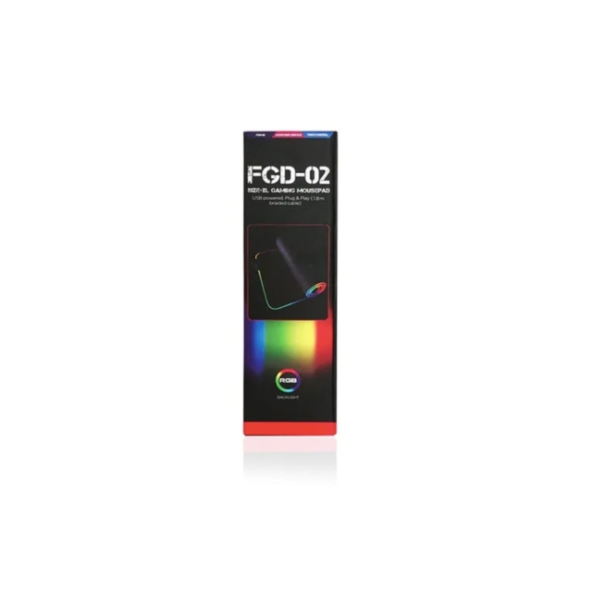 PC BEACH MOUSE PAD RGB LED XL GAMER 80X30 CM FGD-024
