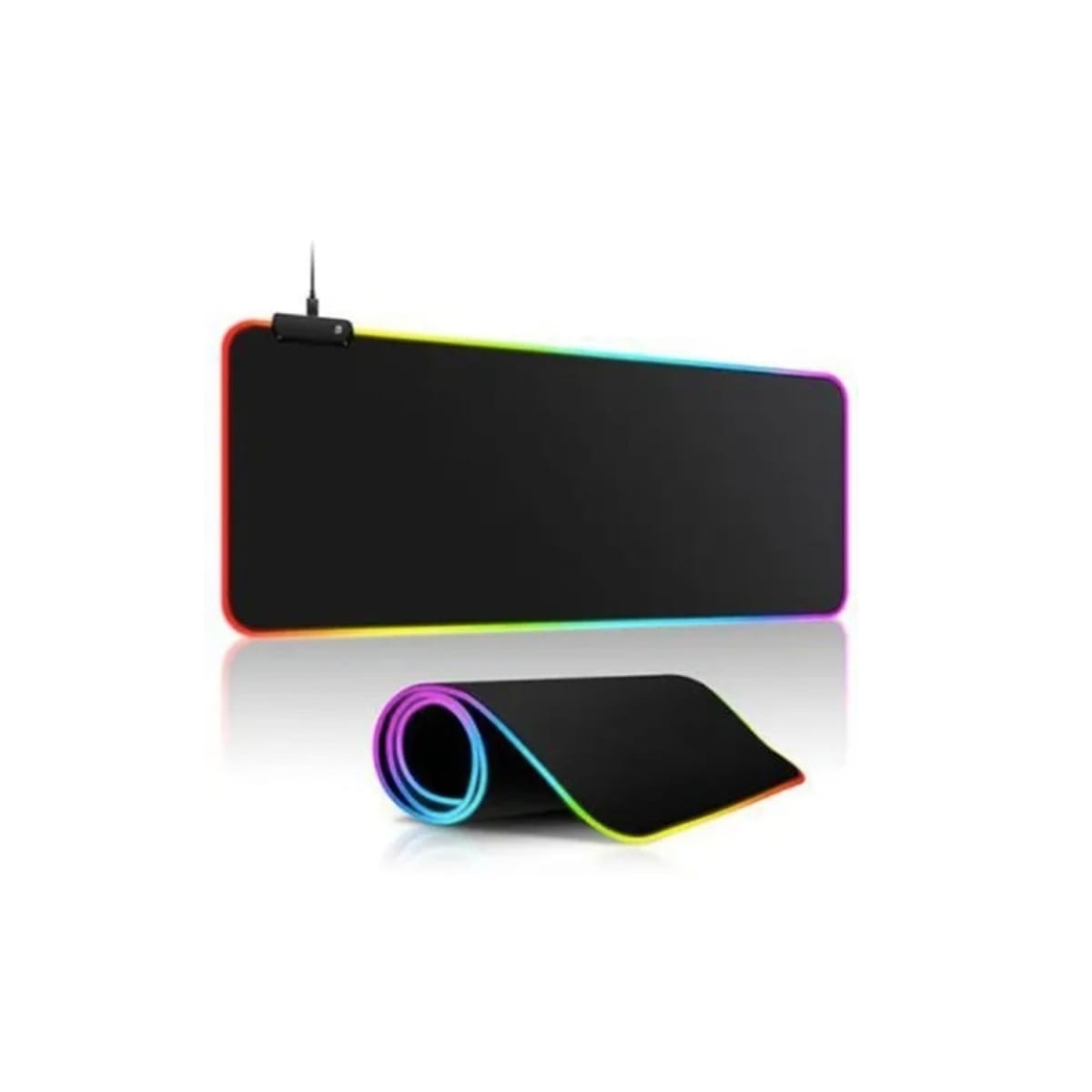PC BEACH MOUSE PAD RGB LED XL GAMER 80X30 CM FGD-02 0