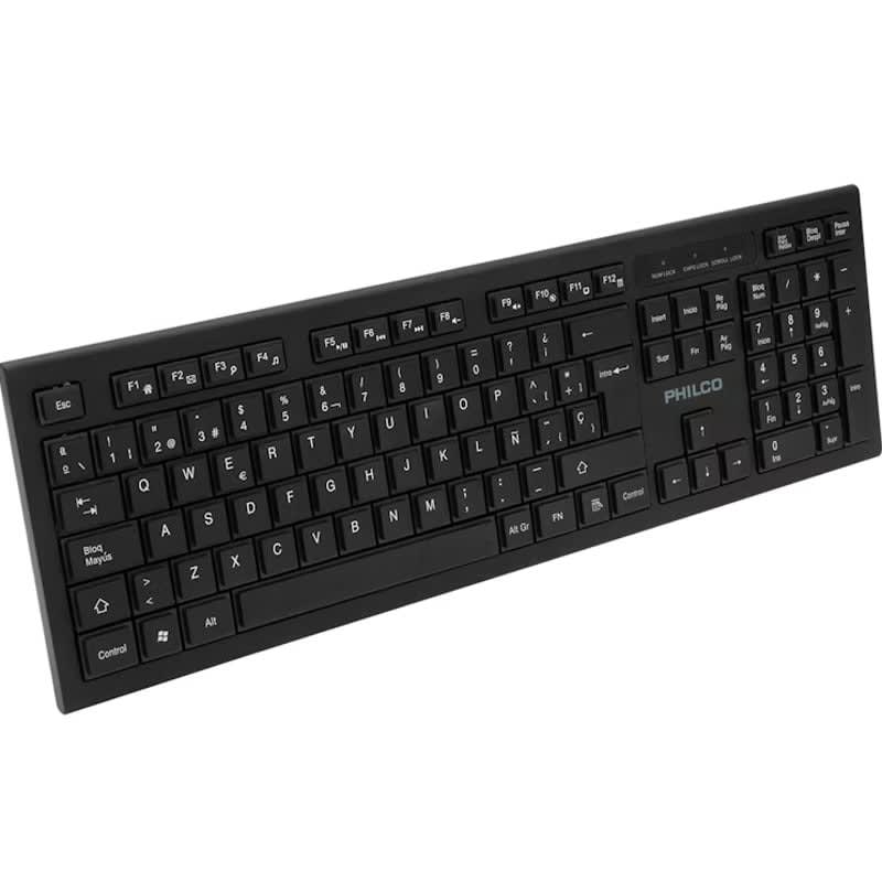 WIRELESS KEYBOARD TECLADO INALAMBRICO PHILCO W601N2