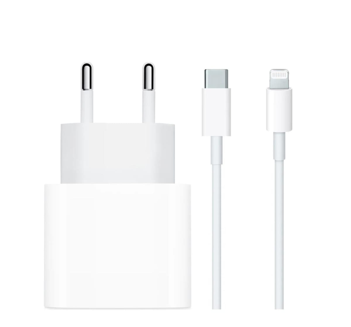 20W USB-C POWER ADAPTER + CABLE LIGHTNING A2347 ALTERNATIVO CERT2