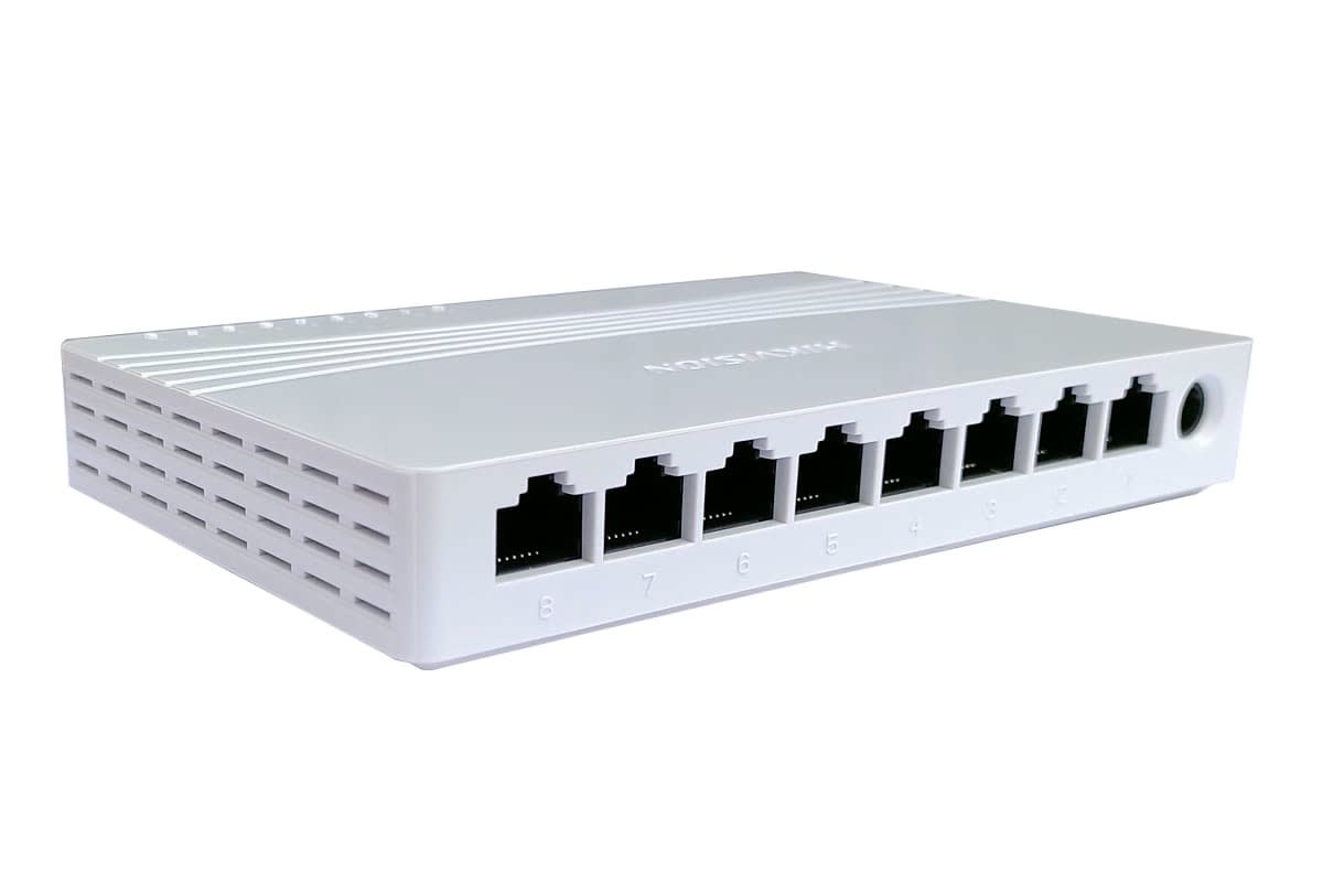 8-PORT GIGABIT 10/100/1000 MBPS SWITCH HIKVISION 0