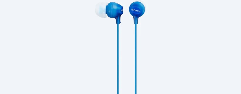 STEREO HEADPHONES MDR-EX15LP SONY BLUE2