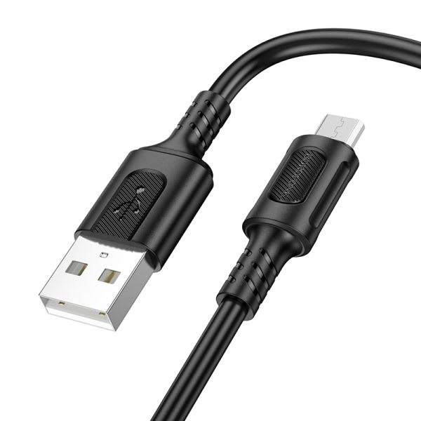 BOROFONE FAST CHARGING DATA CABLE USB-A TO MICRO 1M 0