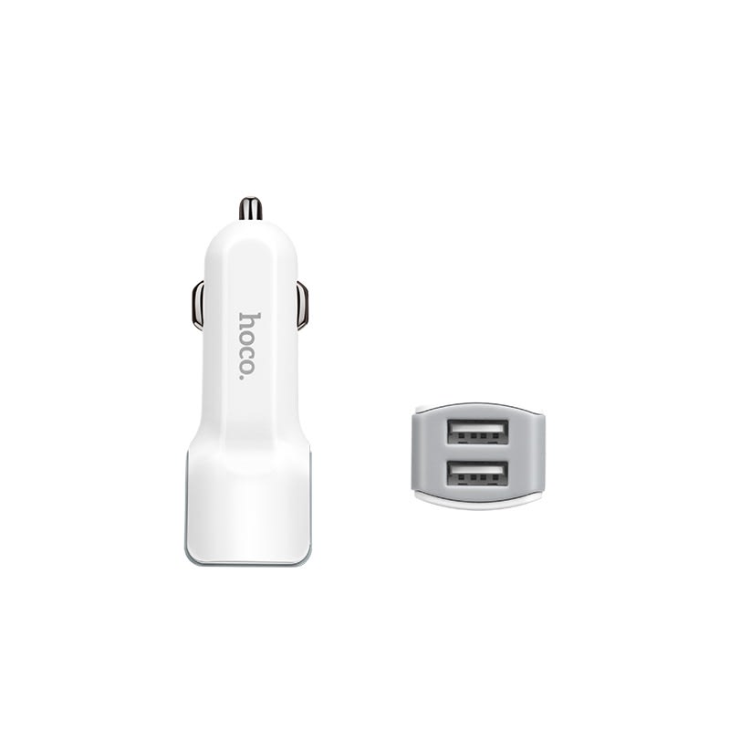 CAR CHARGER 12W 2USB  Z23 HOCO3
