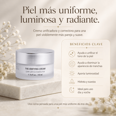 CREMA UNIFICANTE Y DESPIGMENTANTE