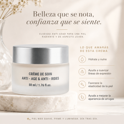 CREMA ANTI-EDAD & ANTI-ARRUGAS