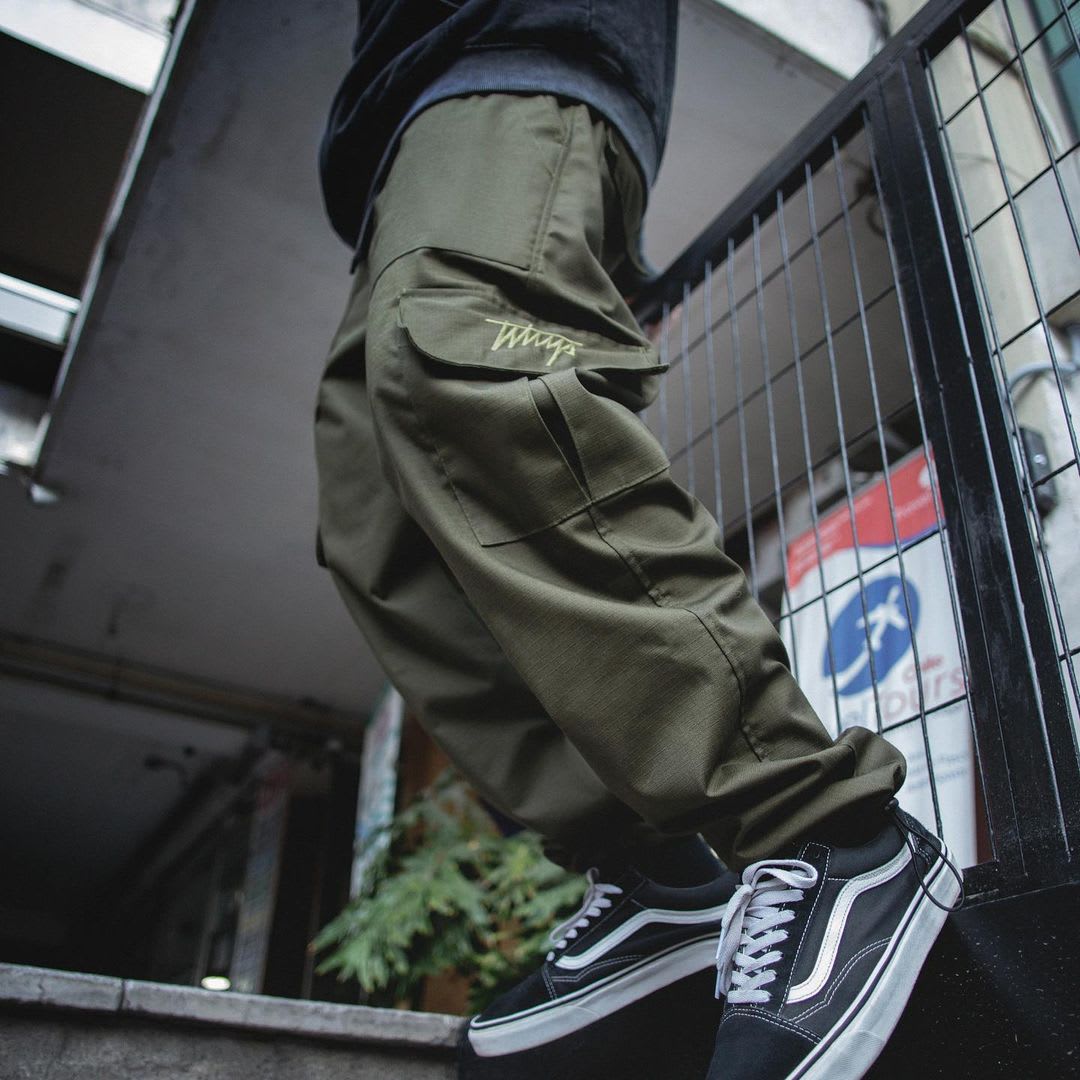 PANTALON WHAT UP CARGO OLIVE (TALLA L) | Tienda Urban Paradise