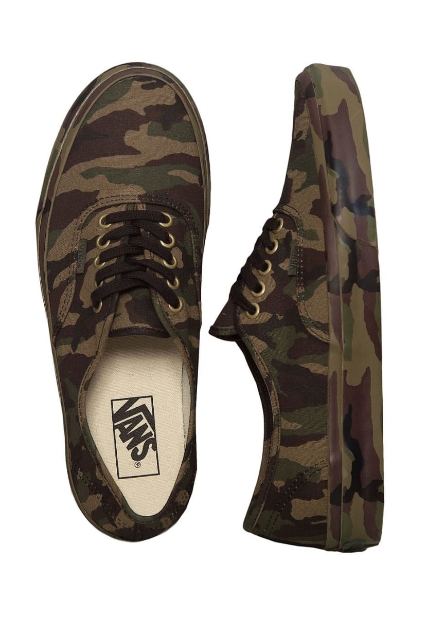 Zapatilla Vans Authentic Mono Print Classic Camo | Tienda Urban Paradise