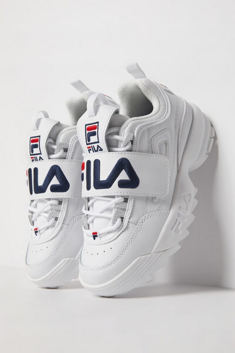 Zapatilla Fila Disruptor II Applique Wht/Fnvy/Fred | Tienda Urban Paradise