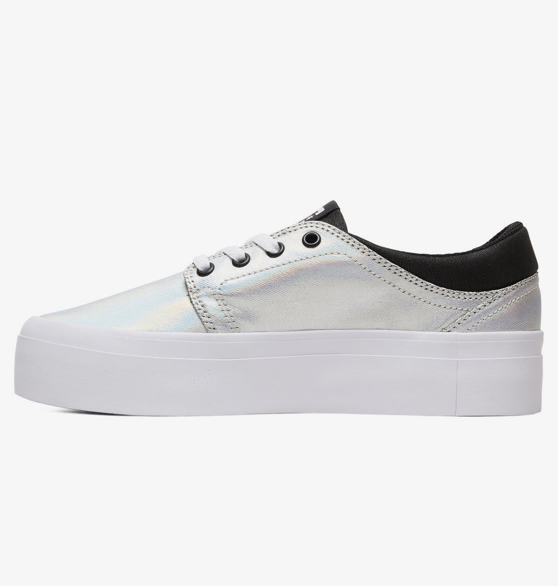 Zapatilla DC Trase Plataforma Se Msl Silver | Tienda Urban Paradise