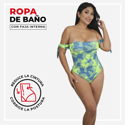 ROPA DE BAÑO CON FAJA REDUCTORA | Fajas Reductoras Quality Moda