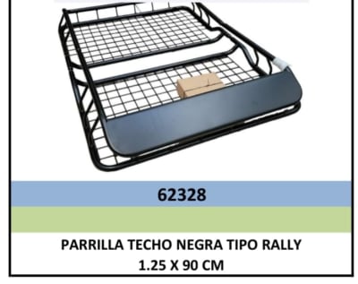 PARRILLA TUBULAR FIERRO CON MALLA TIPO RALLY