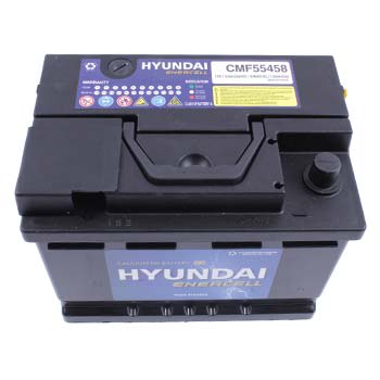 BATERIA HYUNDAI 55458 54 AMP 500 CCA2