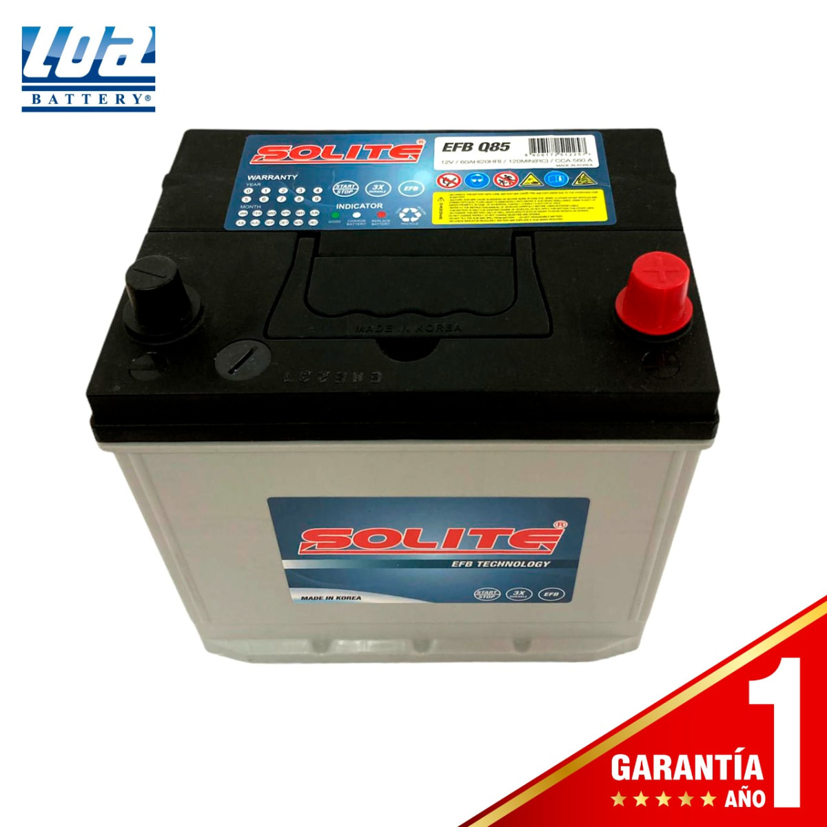 BATERIA SOLITE STAR STOP 65AH EFBQ 85 POSITIVO DERECHO2