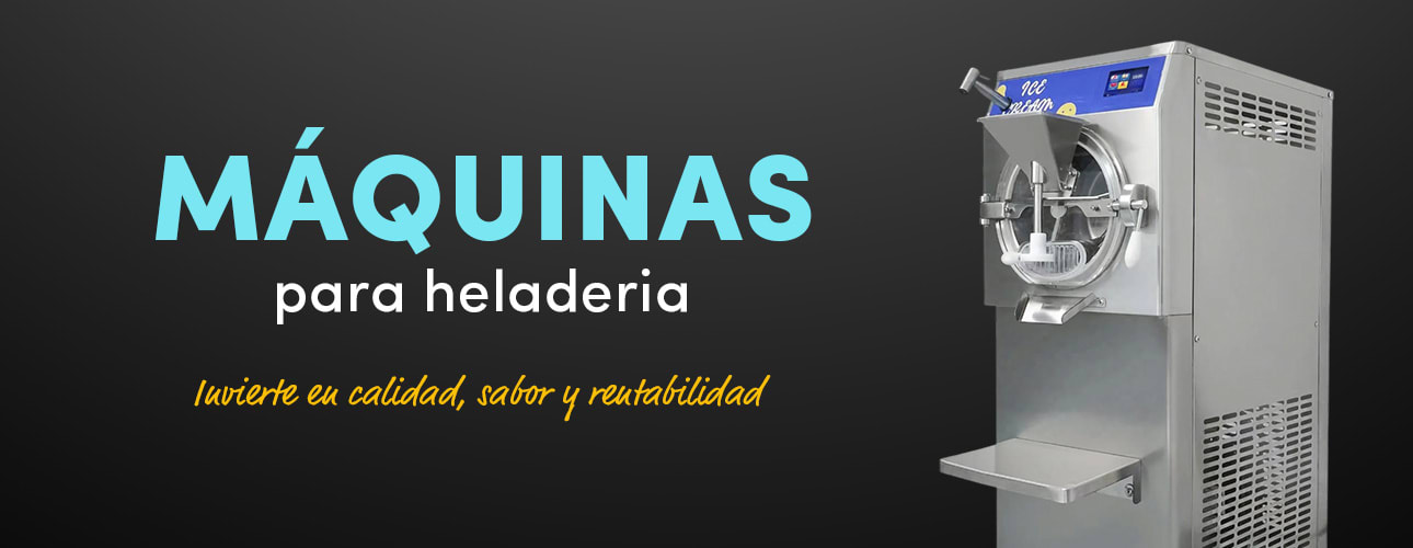 Maquinas para heladeria